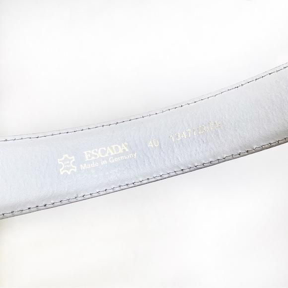 Escada Pink Leather Belt - Picture 7 of 11